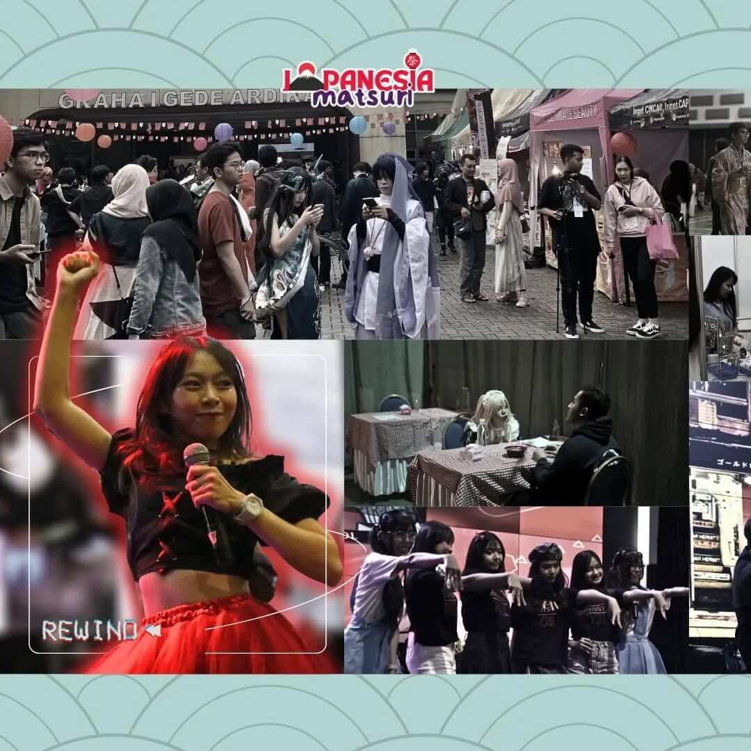 Japanesia Matsuri Vol 1 - Japanese event organizer speaking to audience