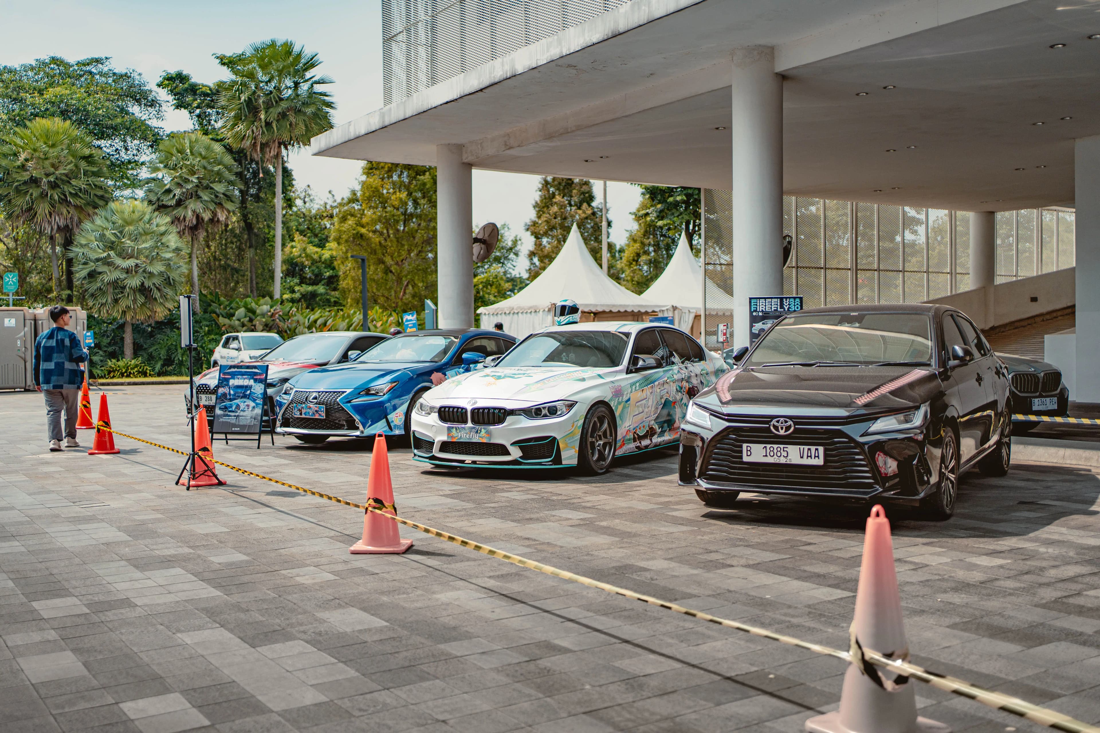 Astra Auto Fest 2025 - Itasha Display